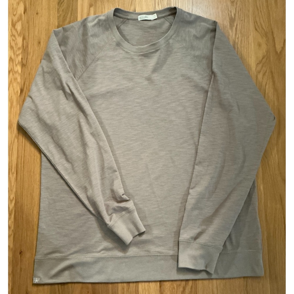Barefoot Dreams Malibu Collection Long‎ Sleeve Shirt XXL Gray BDMMC21096
